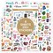 bloom daily planners Sticker Sheets, Vintage Holiday Pack